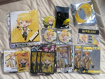 からつけあっきぃ バースデーグッズ AMPTAKxCOLORS」あっきぃ BIRTHDAY GOODS 2025 が2025年4月12日